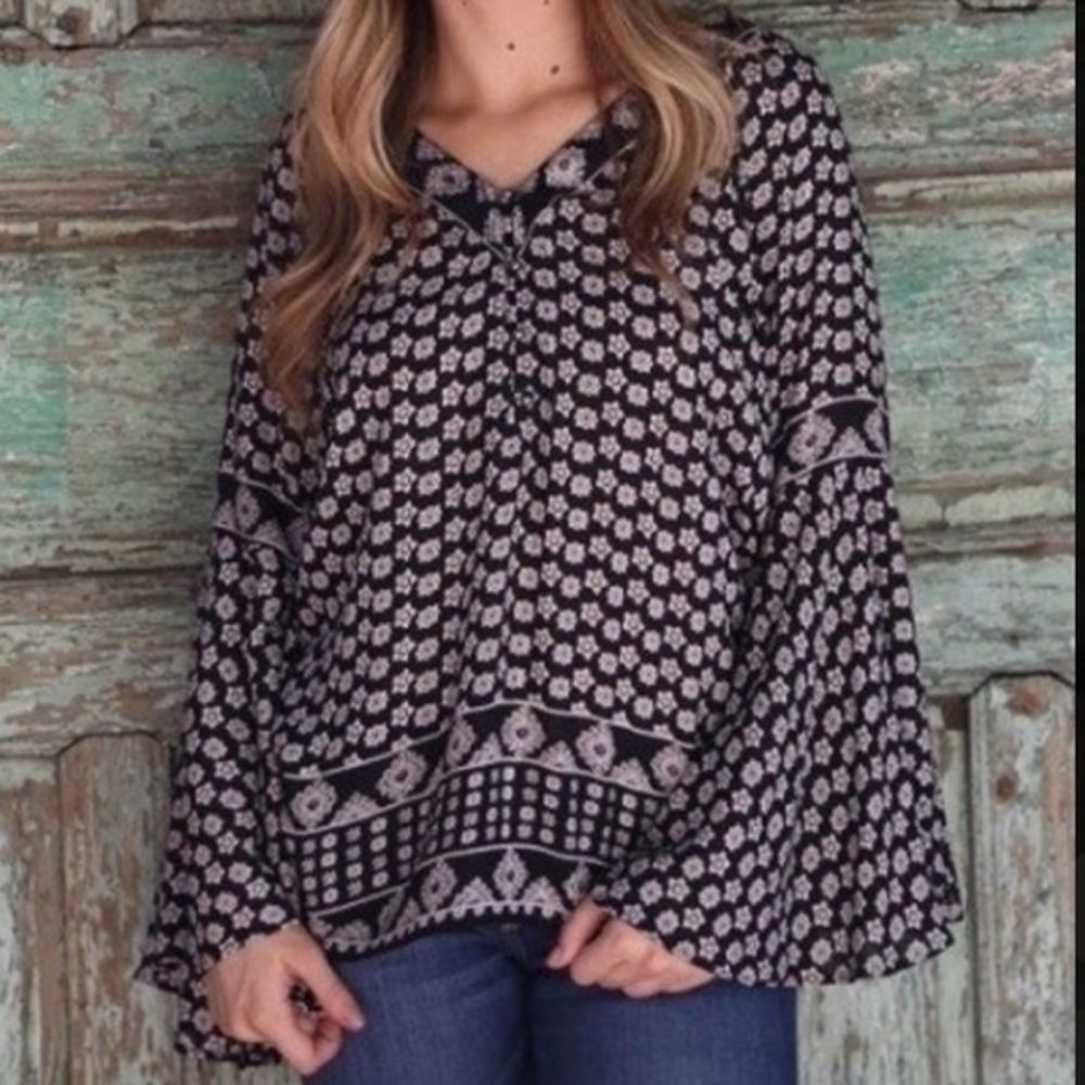 Angie Boho Blouse, size small